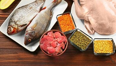 Nutritional principles to lose weight in a week